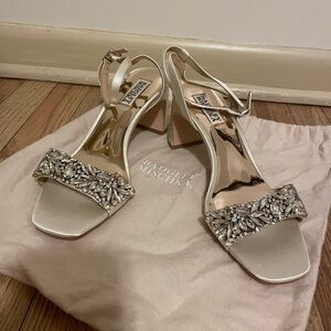 Badgley Mischka Marsha Bridal Wedding Heels 7.5